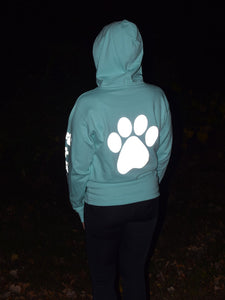 ADULT 3XL Mint Reflective Hoodie - CUSTOMIZE YOUR BREED